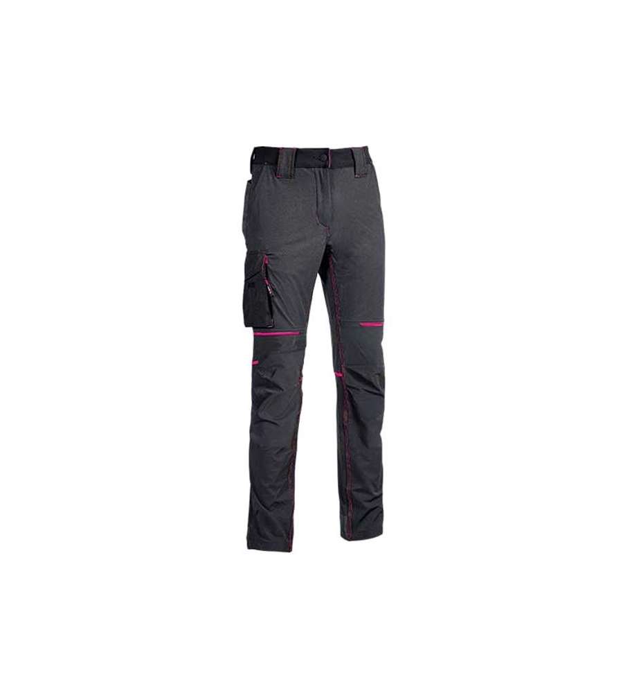 Pantalone Grey Fucsia M World Upower