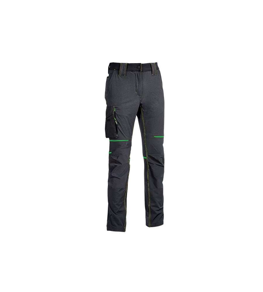 Pantalone Asphalt Grey Green L World Upower