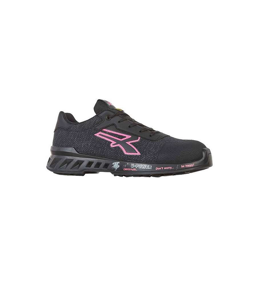 Scarpe Michelle Grigio/Fucsia Basse 41 S1P Upower