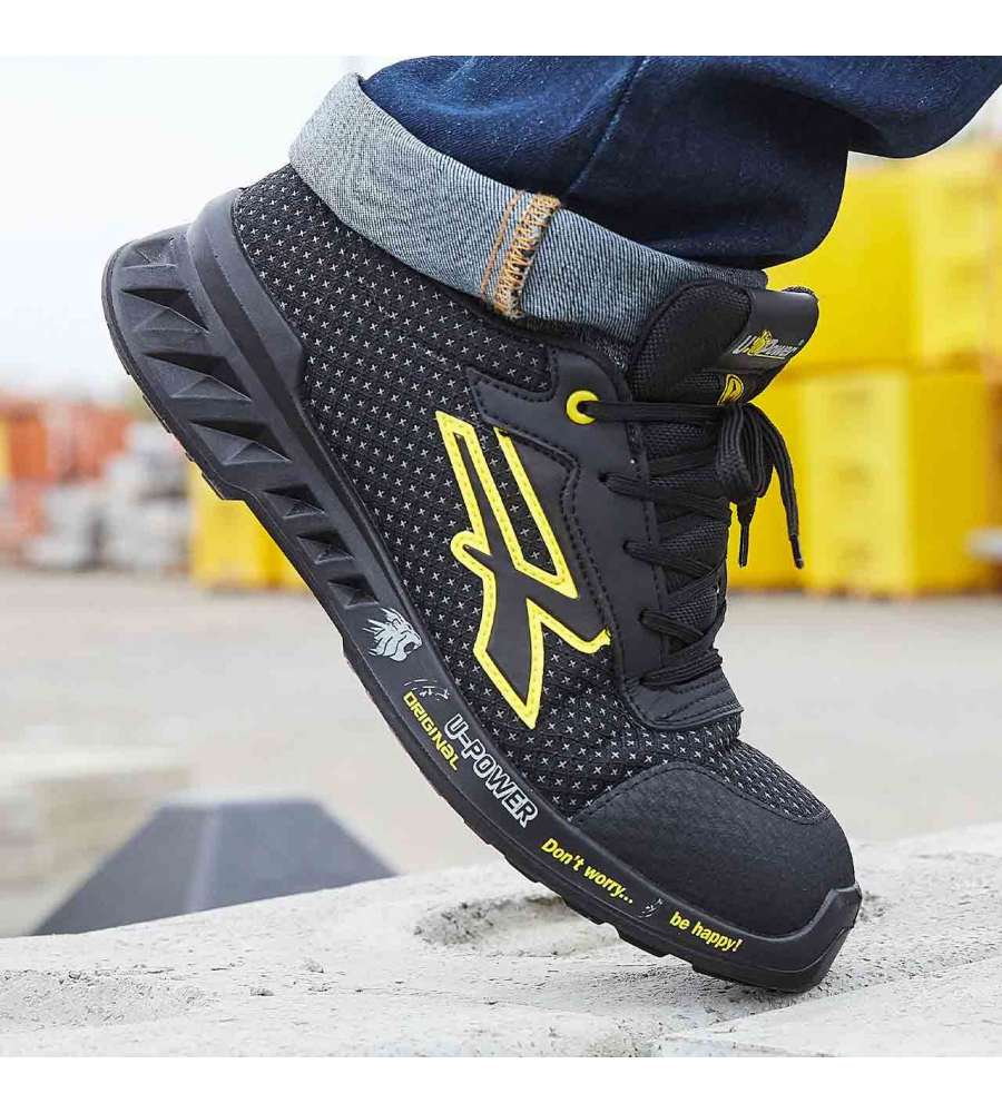 Scarpe Da Lavoro U-POWER JACKSON S3S ESD CI FO SR – Antinfortunistiche, Resistenti Al Freddo E Antiscivolo – Protezione ESD