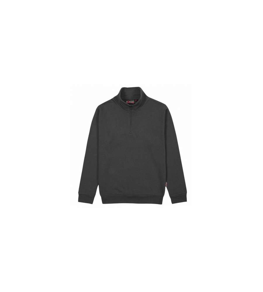 Felpa Zip Corta Grey Meteorite L Tautra Upower