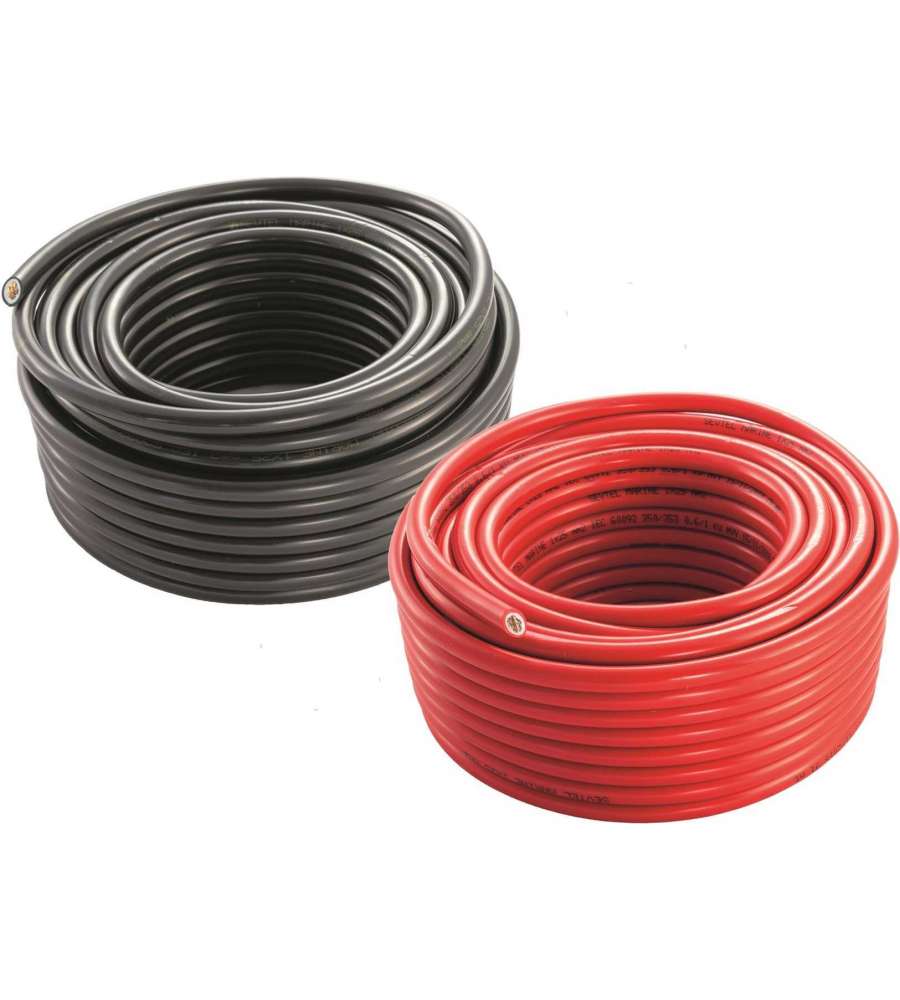 Cavo Batteria Rina 1X35-50M Nero