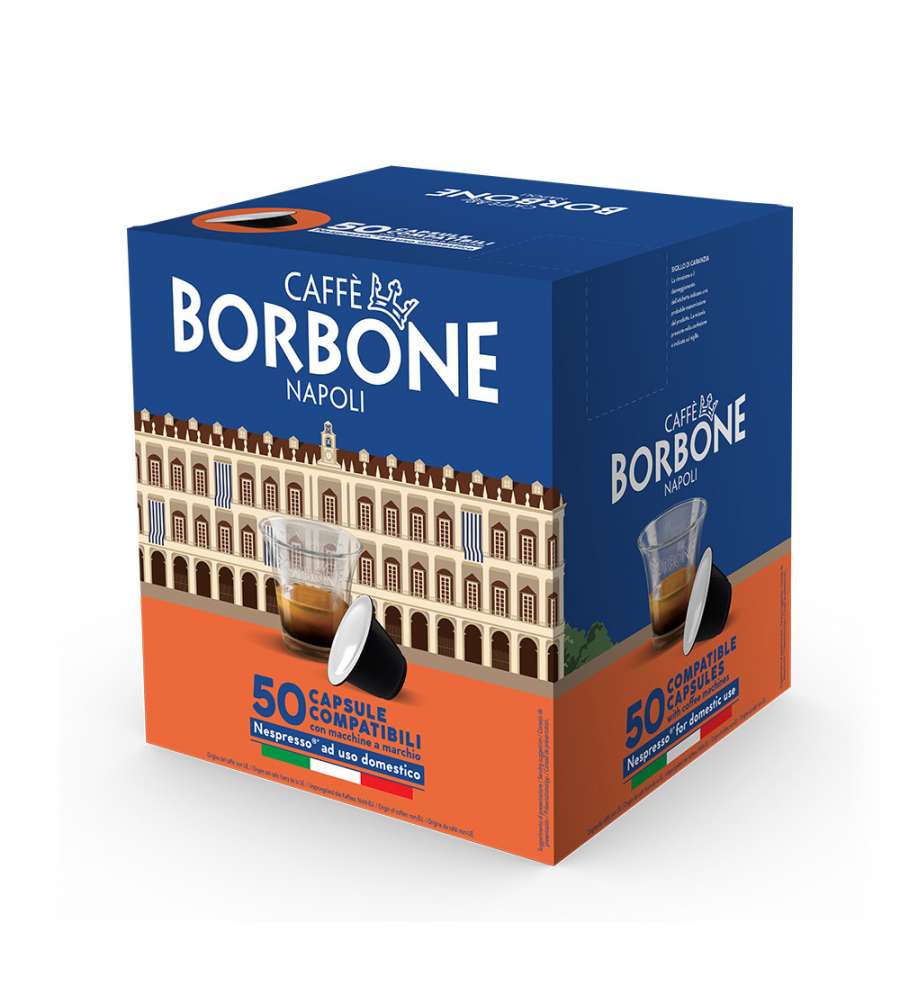 Caff� Borbone Capsule Compatibili Nespresso Miscela Nobile 50pz