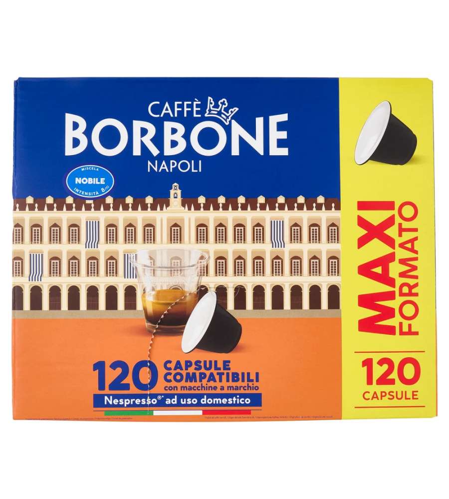 Caffè Borbone Capsule Nobile 120pz Compatibili Nespresso Aromatiche