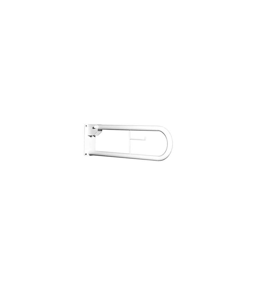 K Design Barra ribaltabile bianca 80 cm in acciaio laccato a muro