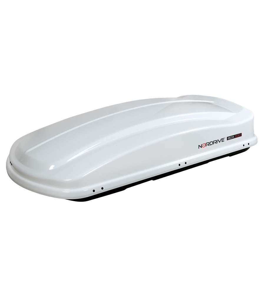 Box 530, Box Tetto In Abs, 530 Litri - Bianco Lucido