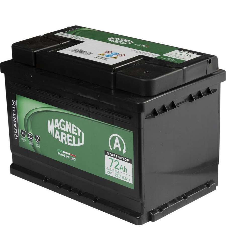 Magneti Marelli Motor- & Scooteraccu 7AH 12V 90A AGM - Linker Positieve Pool YTX7A-BS