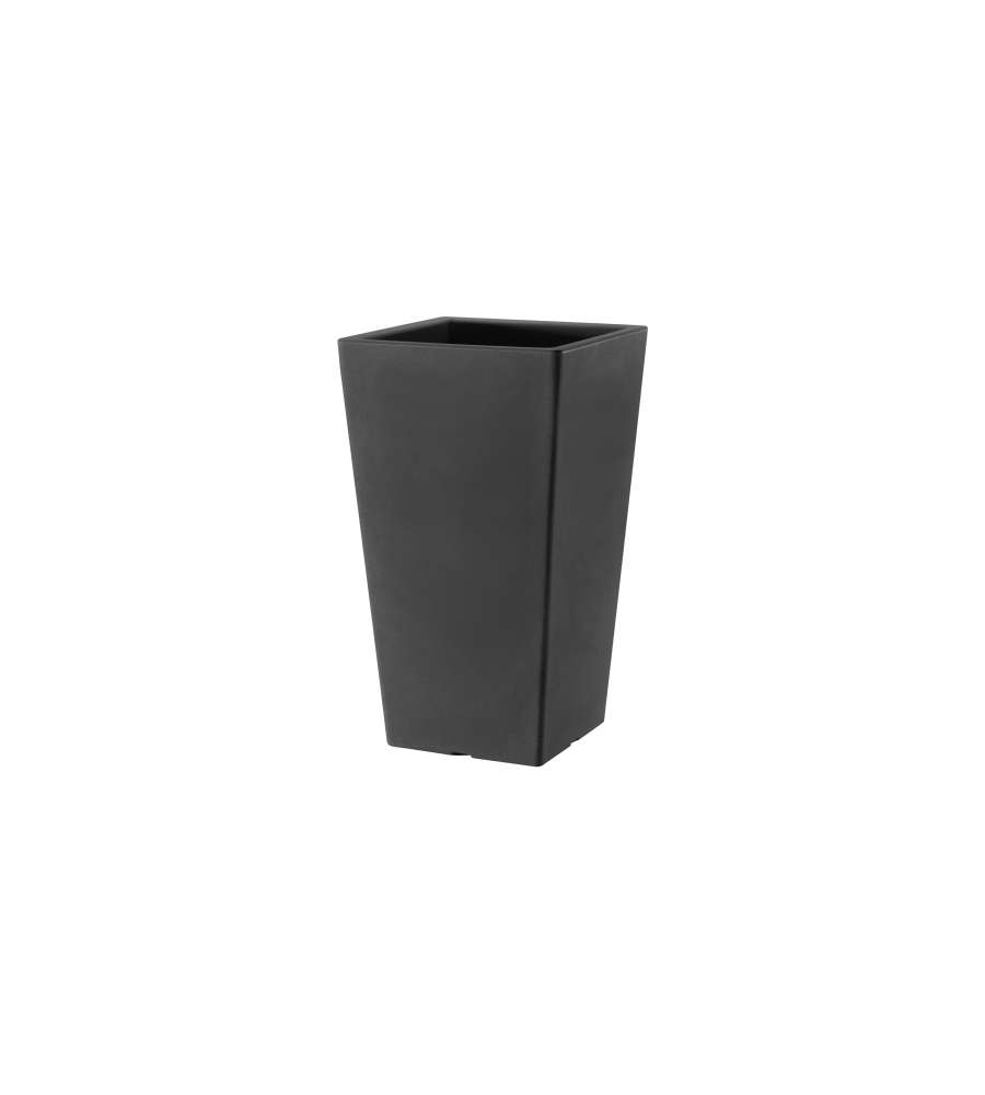 Vaso Pasubio Alto 70 Antracite 40 x 40 x 68 cm