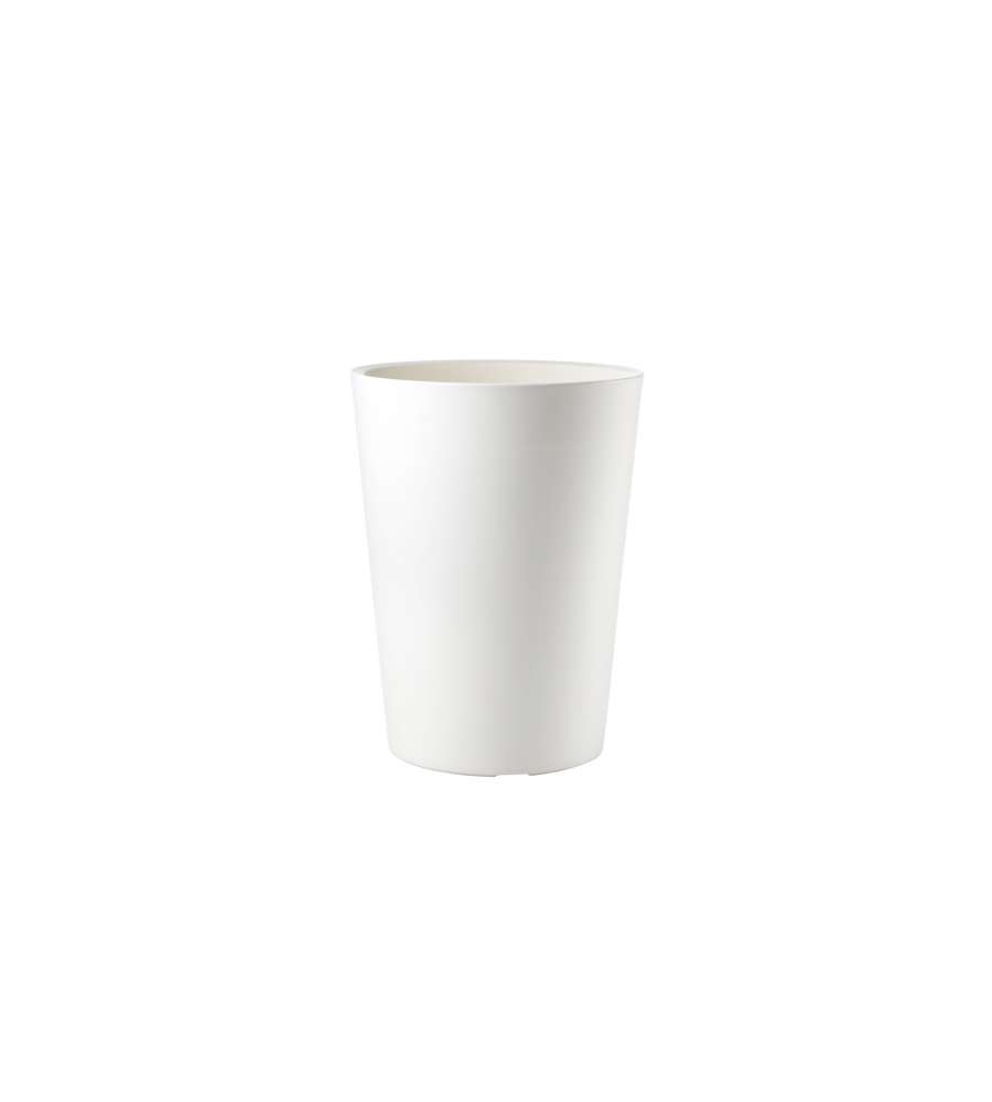 Vaso Zamora 50 Bianco 39 x 39 x 50 cm