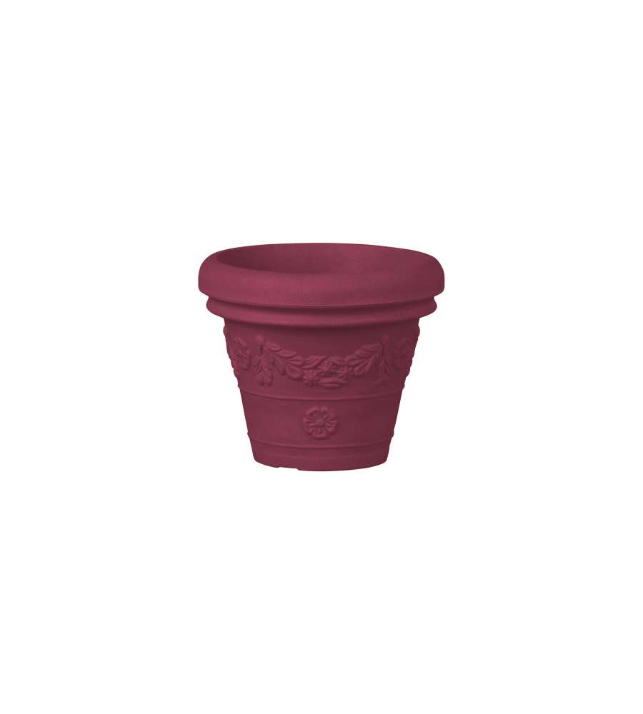 Vaso Festonato 80 Burgundy 80 x 80 x 62,9 cm