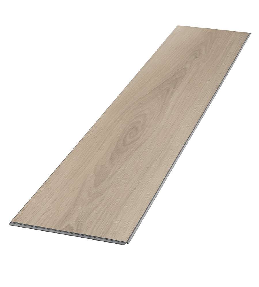 SPC FLOOR WOOD Pavimento Laminato Rovere Chiaro 122x18,4 cm - 10 Pz