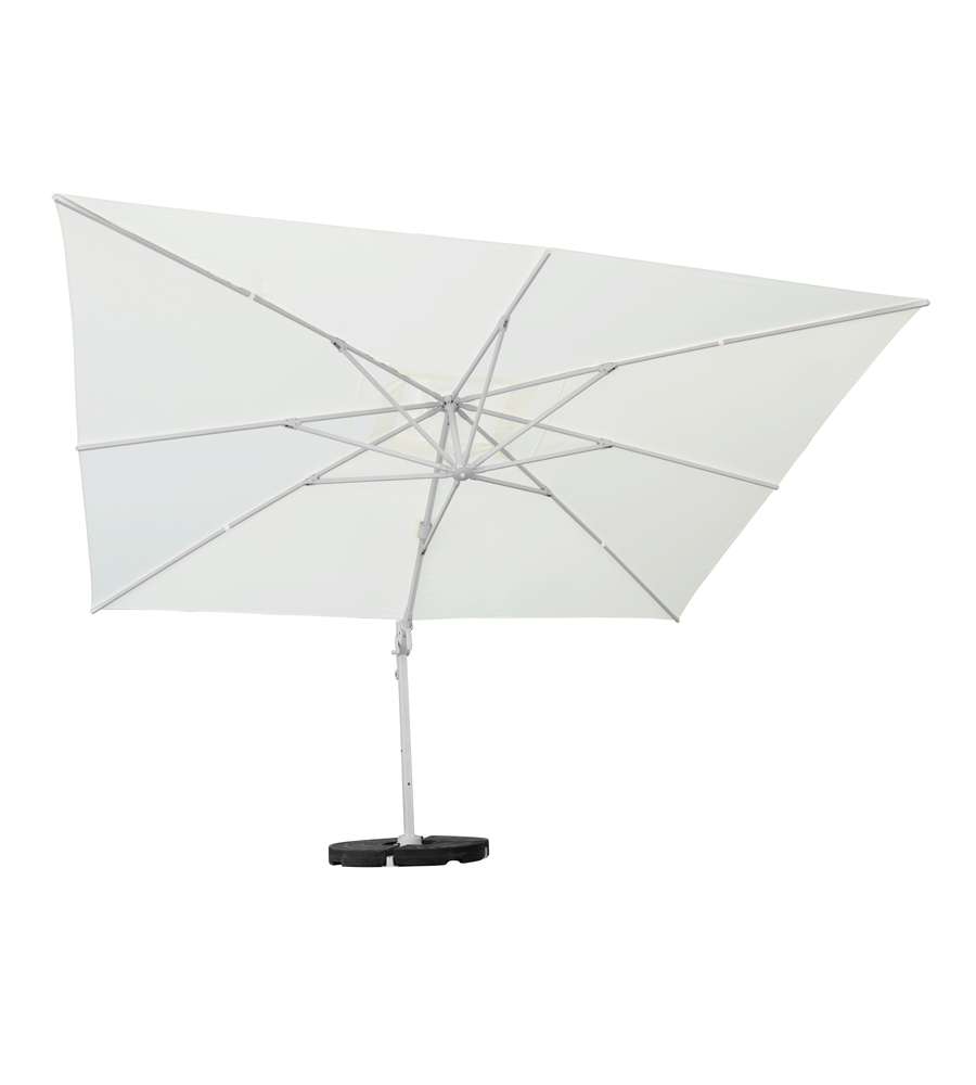 Estosa Ombrellone da Giardino - Bianco - 3x4 Roma