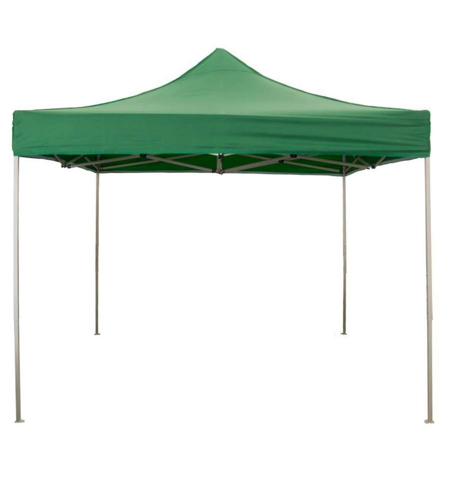 Telo Laterale 3x2mt Verde Impermeabile Per Gazebo Richiudibile 3x3mt