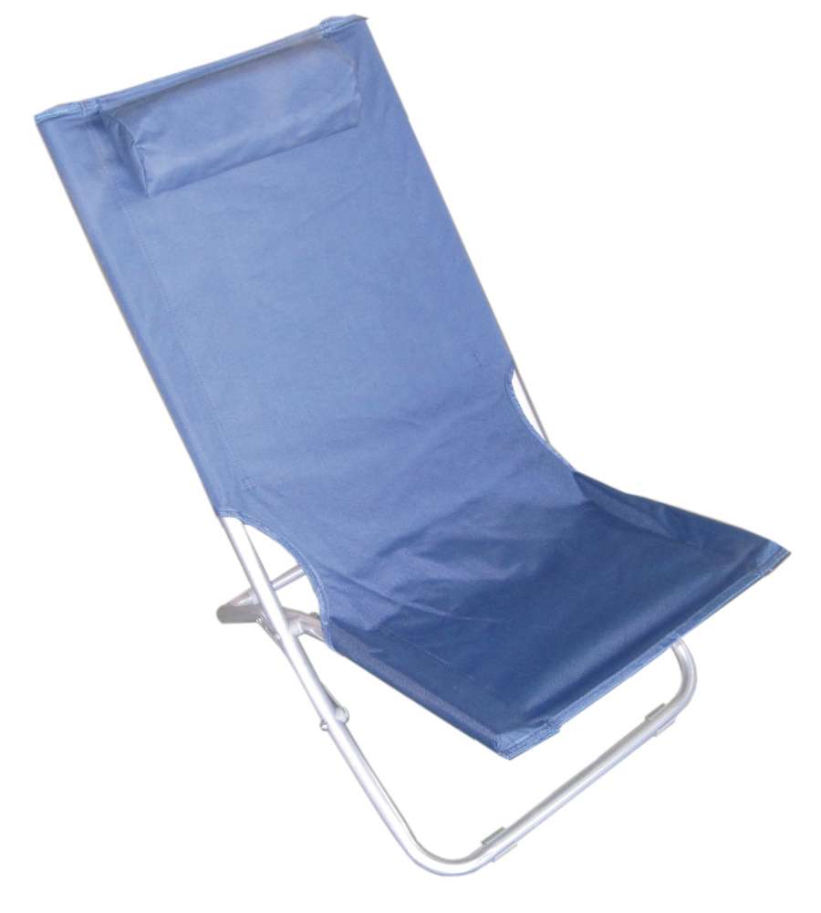 Spiaggina Tubo Silver Blu