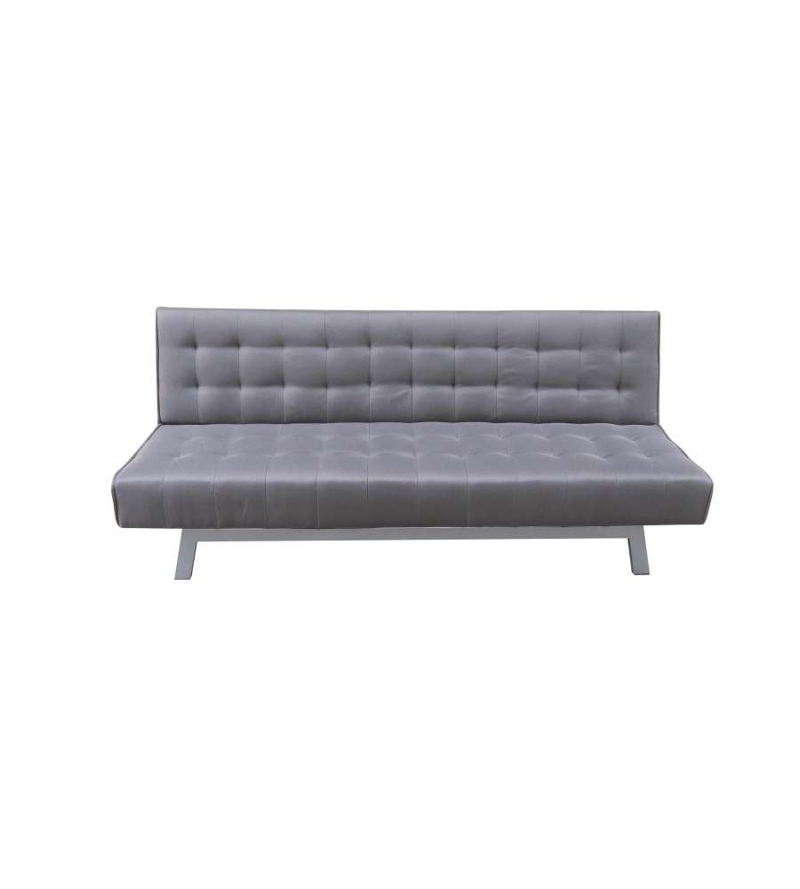 Divano letto clic clak 3 posti light grey