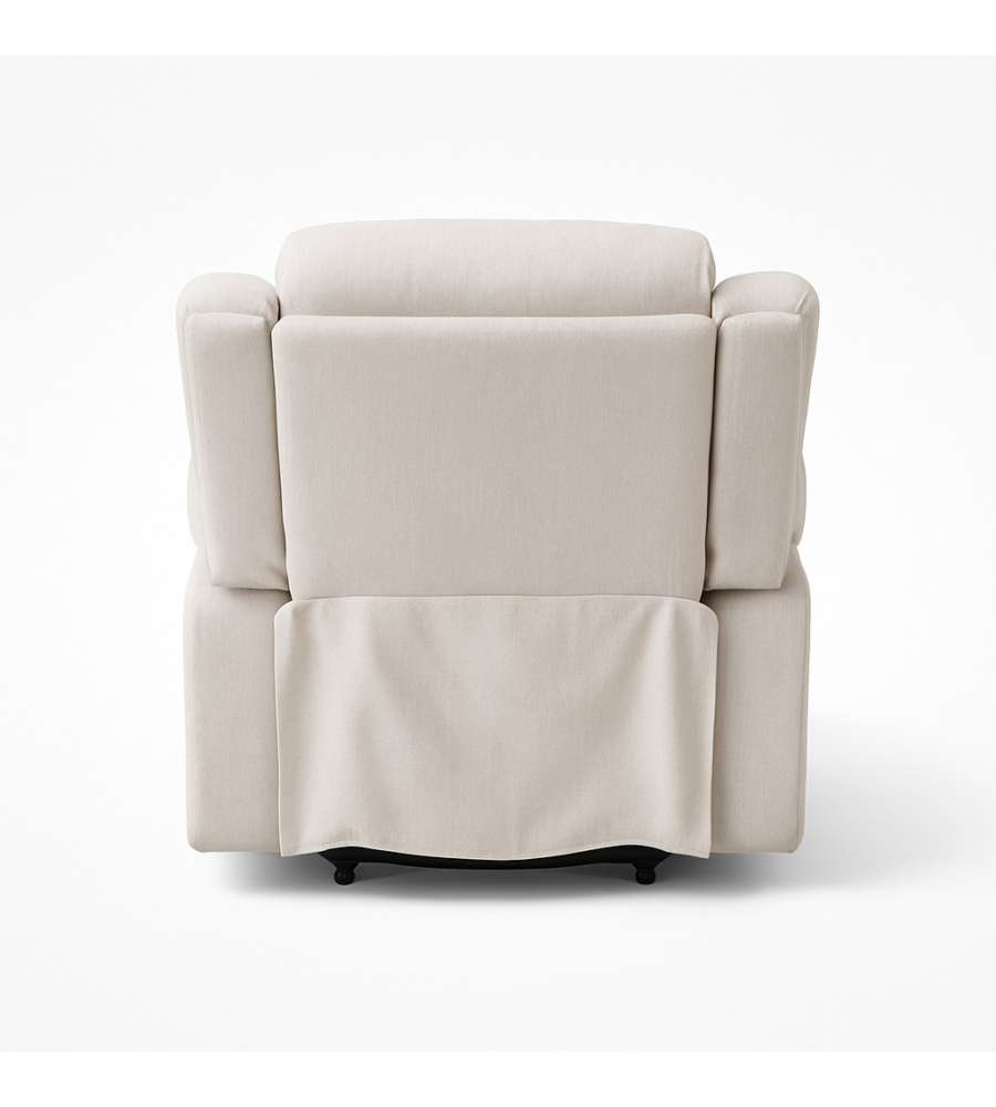DOMO MEA SALOTTO COMFORT POLTRONA + DIVANI 2 E 3 POSTI RECLINABILI GREIGE