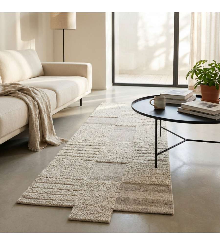 Cosma Tappeto Georges in Lana Beige 120x180 cm Rettangolare Moderno