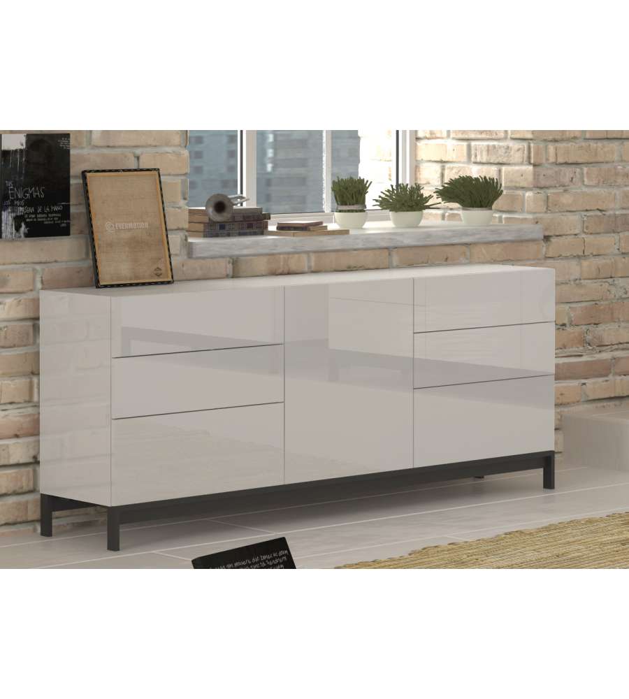 Offerta La Credenza Da 1 Anta E 6 Cassetti Metis Tro