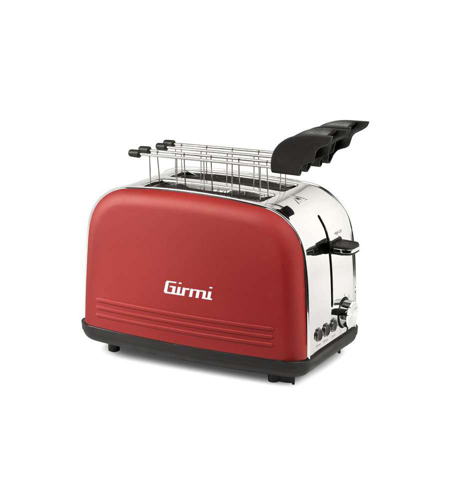 Prodotto: 42307 - GIRMI Tostapane Elettronico con Pinze 750W ROSSO