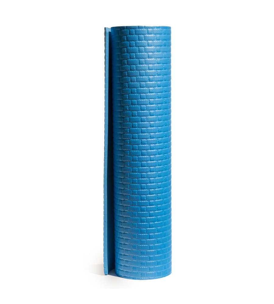 Tappetino YOGA FITNESS grande per palestra pilates soft 190x91X0,8 cm BLU