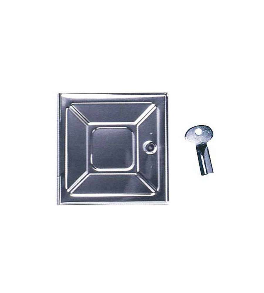 Portina Camino Lamiera Zn 18,5X26,5 Chiave