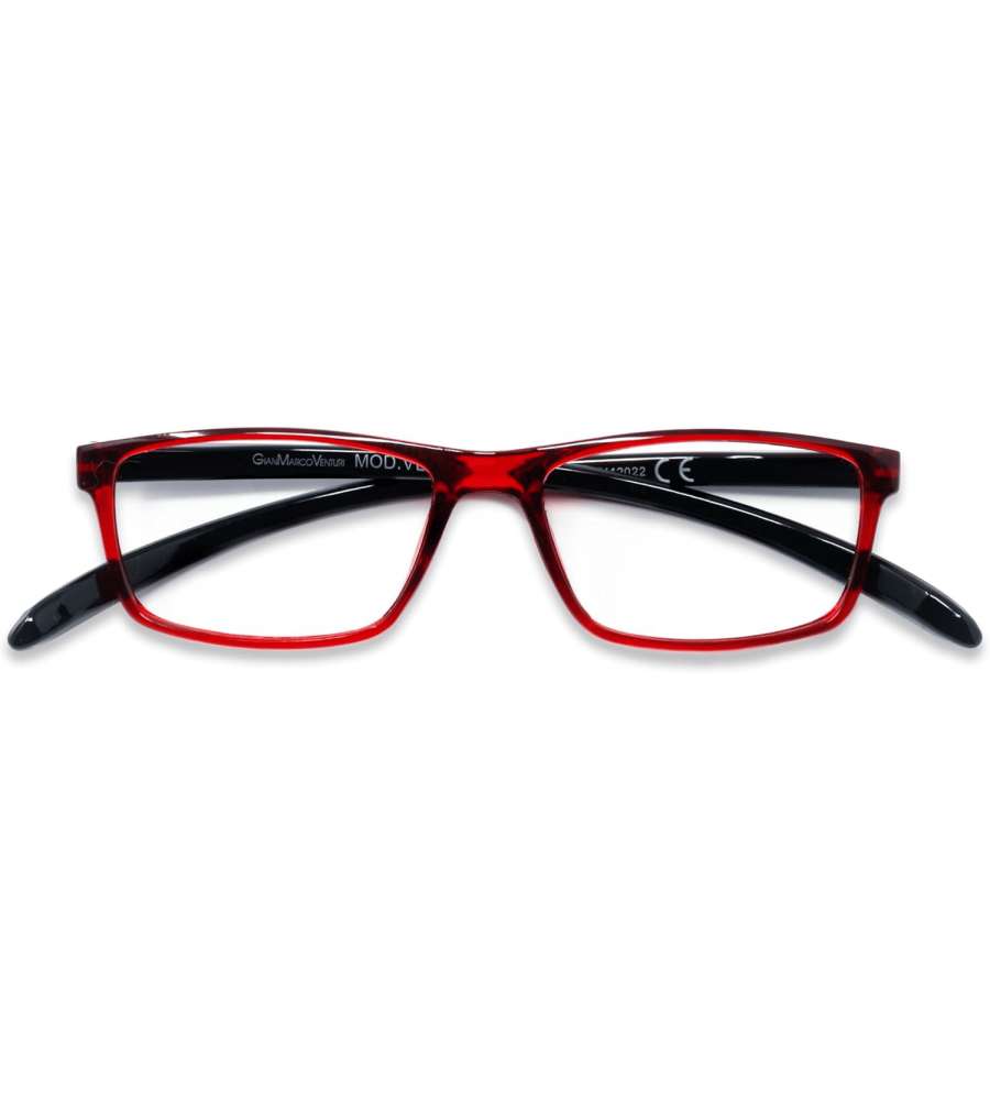Gianmarco Venturi Occhiali da lettura Verona Rosso (+3,00) Unisex