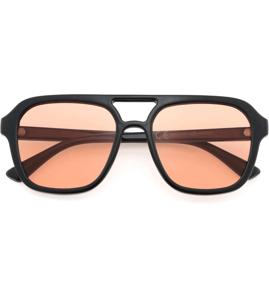 GianMarcoVenturi Occhiali da Sole 350-2 Nero Lenti Arancioni 55mm
