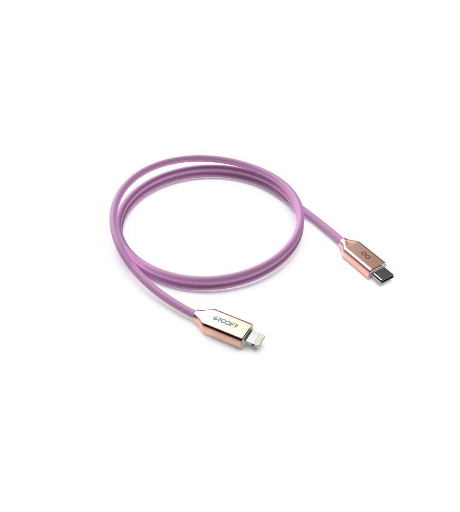 Cavo Groovy Apple Rosa 1M