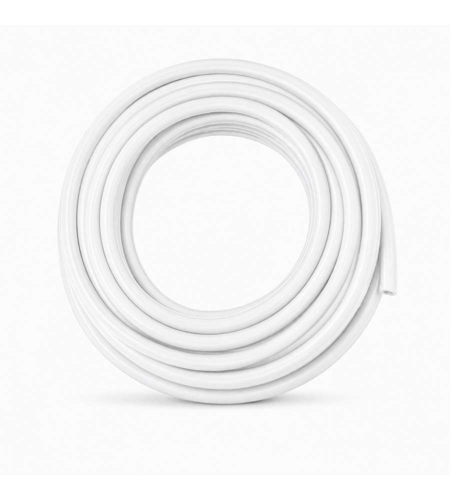 H05VV-F Cavo elettrico multipolare bianco 2x1mm flessibile PVC