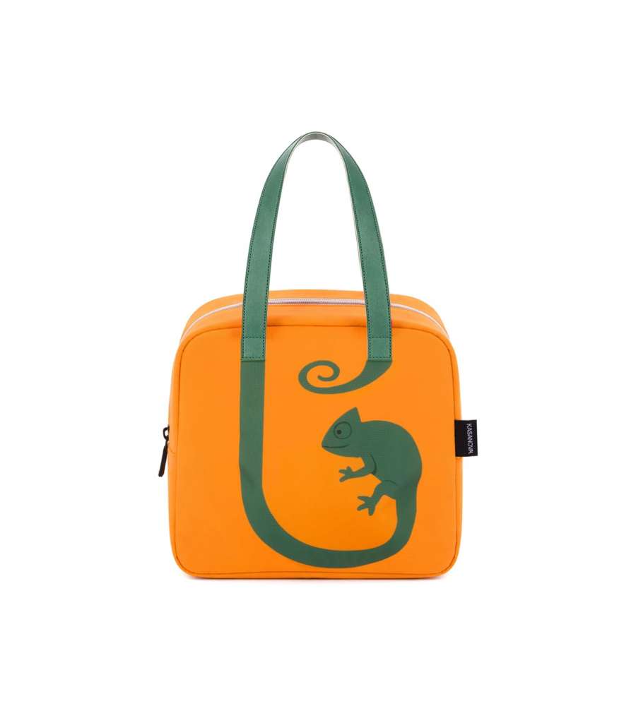 KASANOVA Borsa termica impermeabile Camaleonte 6,5 L arancione con manici