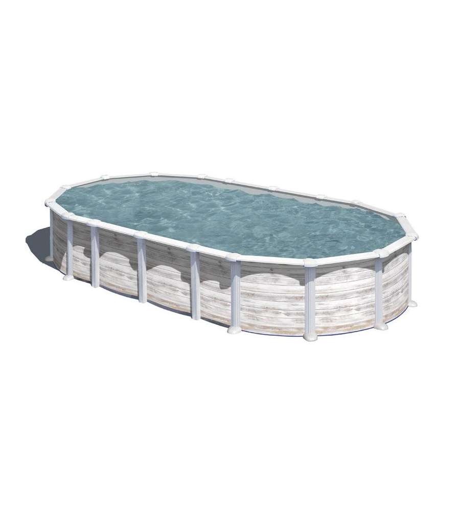Piscina Ovale Decorazione Nordic 730X375 H 132