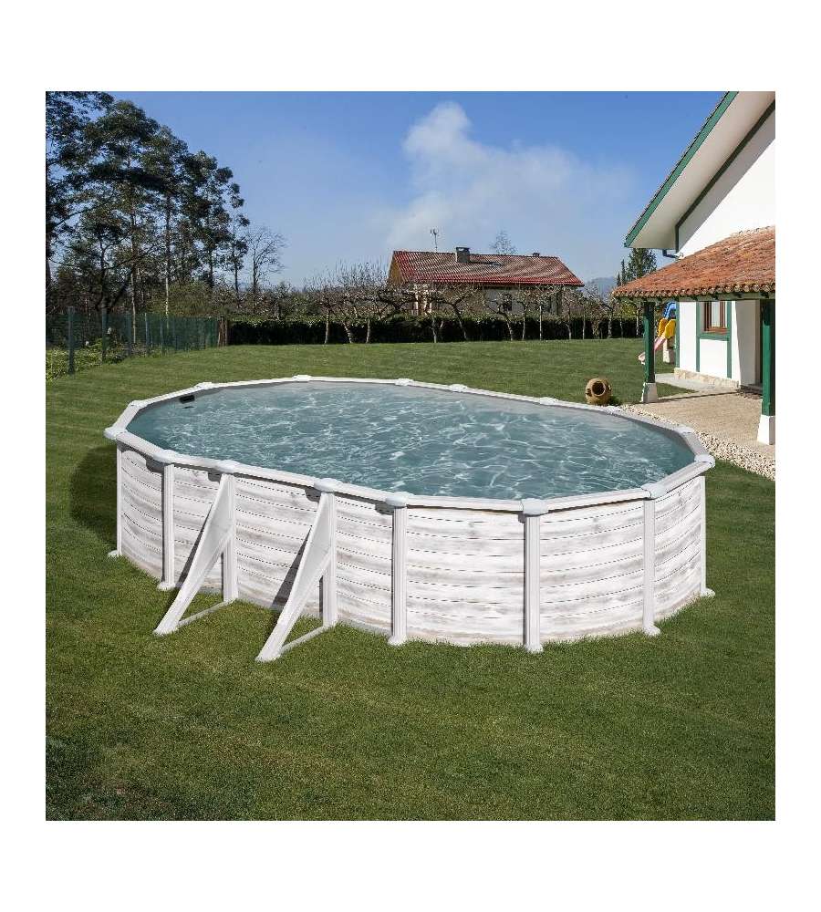 Piscina Groenlandia Ovale con doppio rinforzo 500x300