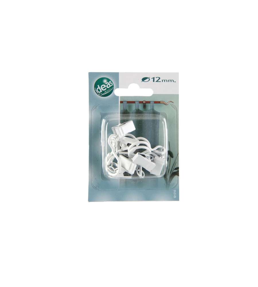 IDEAS 12 - Anello in metallo Pinza Bianco