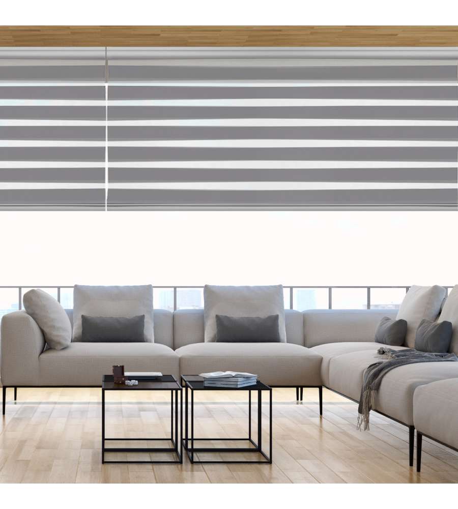 PLATINUM - Tenda Notte e giorno Premium Argento 60 x 250