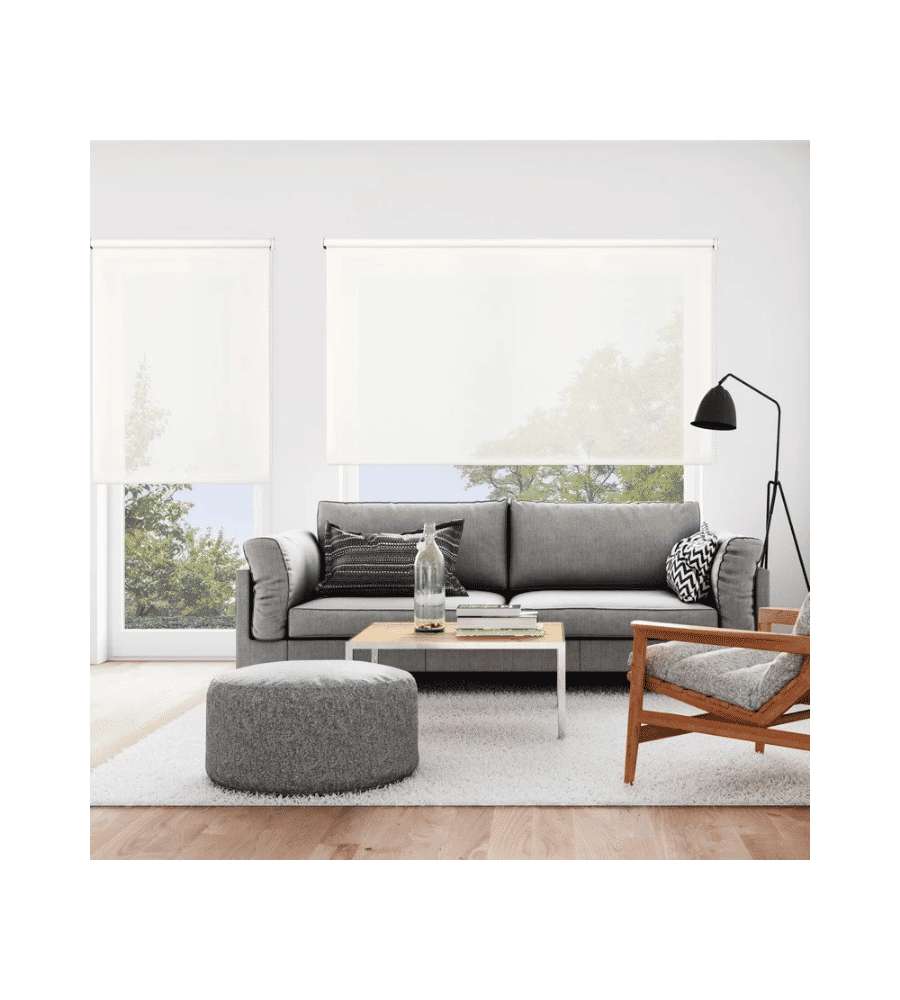 STOR PLANET Tenda a Rullo Filtrante Ecru 140x180 cm per Interni