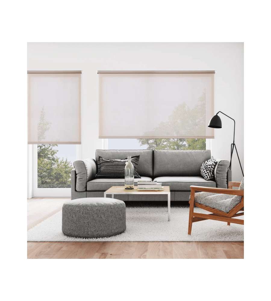 STOR PLANET Tenda a Rullo Filtrante Sabbia 80x250 cm per Interni