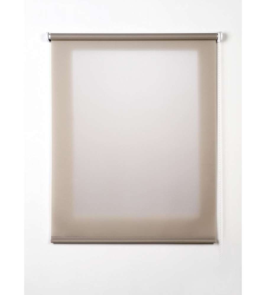 STOR PLANET Tenda a Rullo Traslucida Filtrante Sabbia 100x250 cm