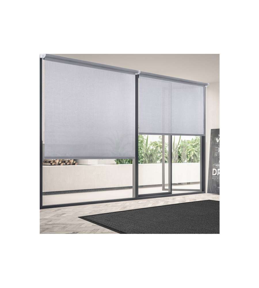 SCREEN - Tenda a rullo Tecnica Grigio 180x250