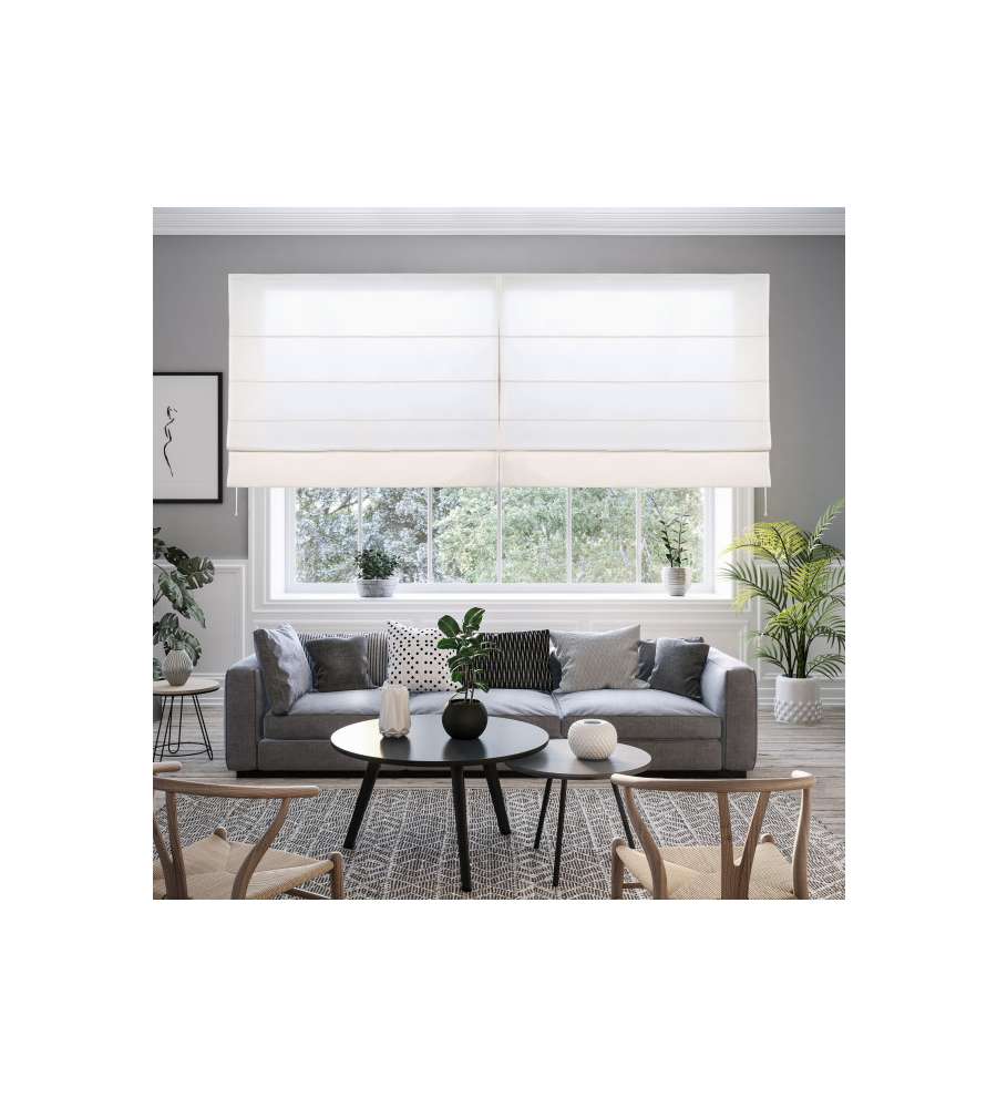 CITY - Tenda a Pacchetto steccata Ecru 105x175