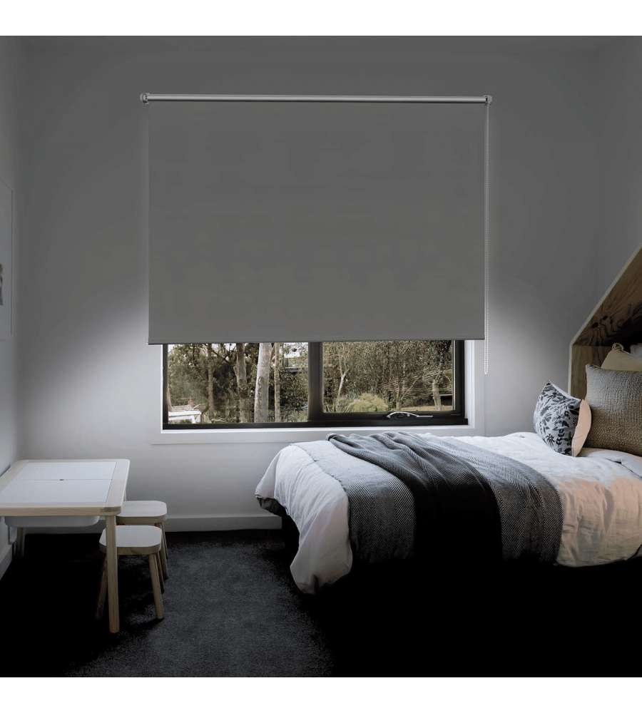 STOR PLANET Tenda Rullo Oscurante 60x180 cm Reflect Argento Senza Fori