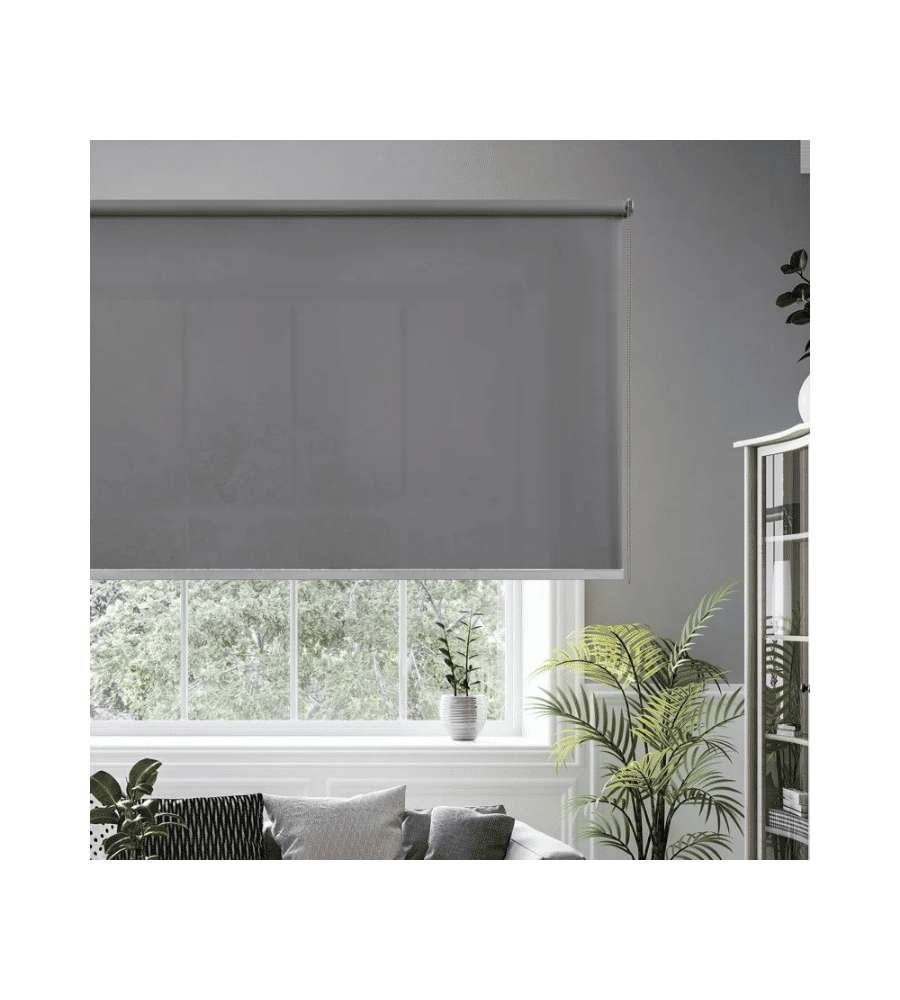 STOR PLANET Tenda a Rullo Semi Filtrante Grigio Koala 180x250 cm