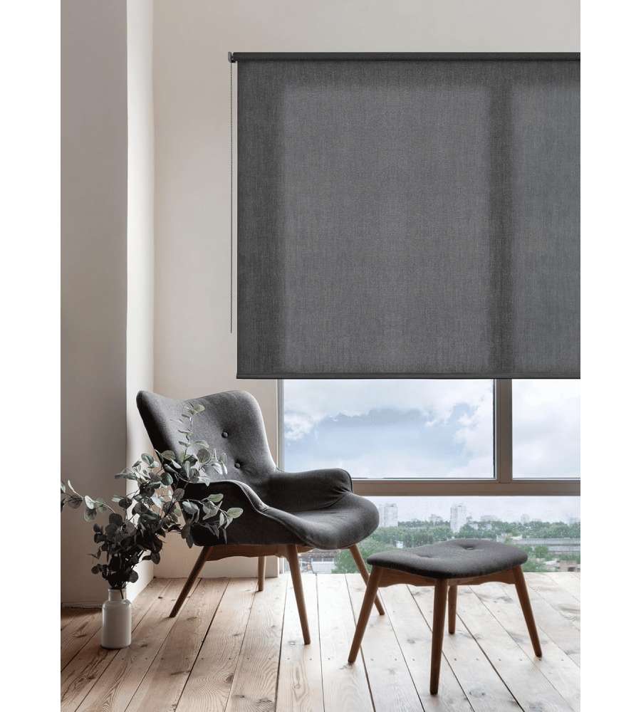 STOR PLANET Tenda a Rullo Trasparente SOFT Grigio Marengo 160x180 cm