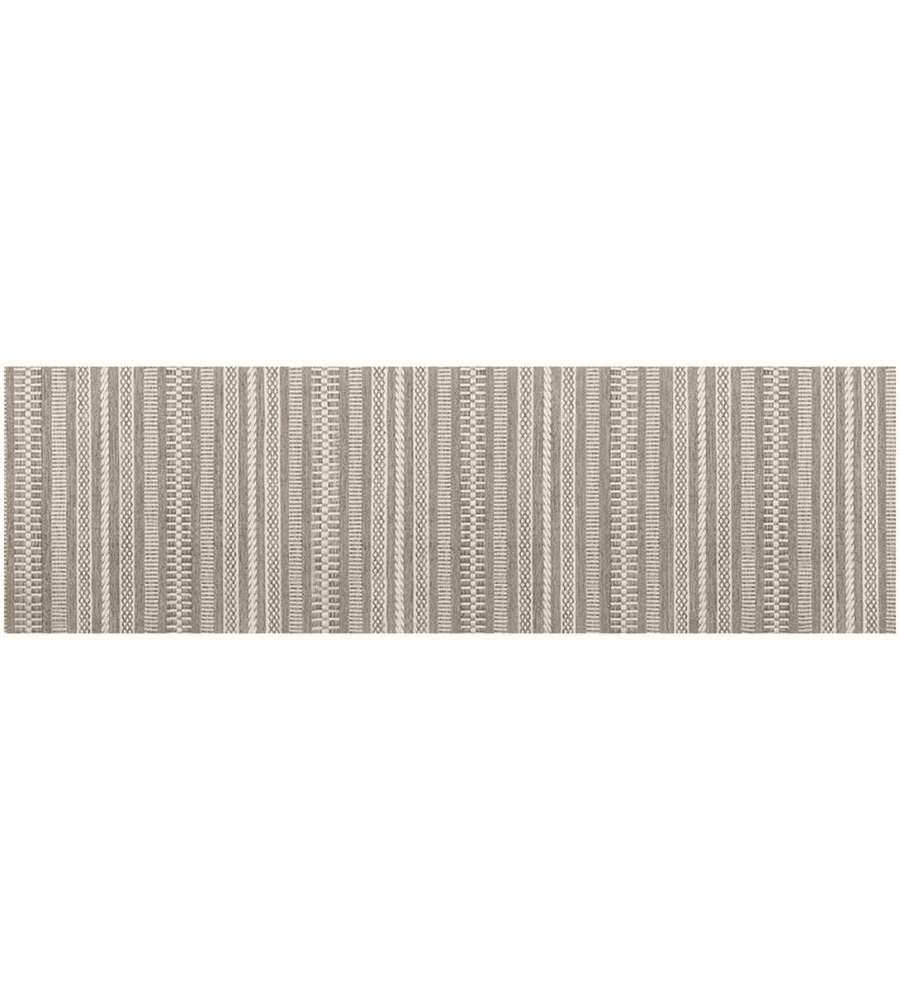 Stor Planet Tappeto vinilico stampato rettangolare 60x200 cm beige grigio