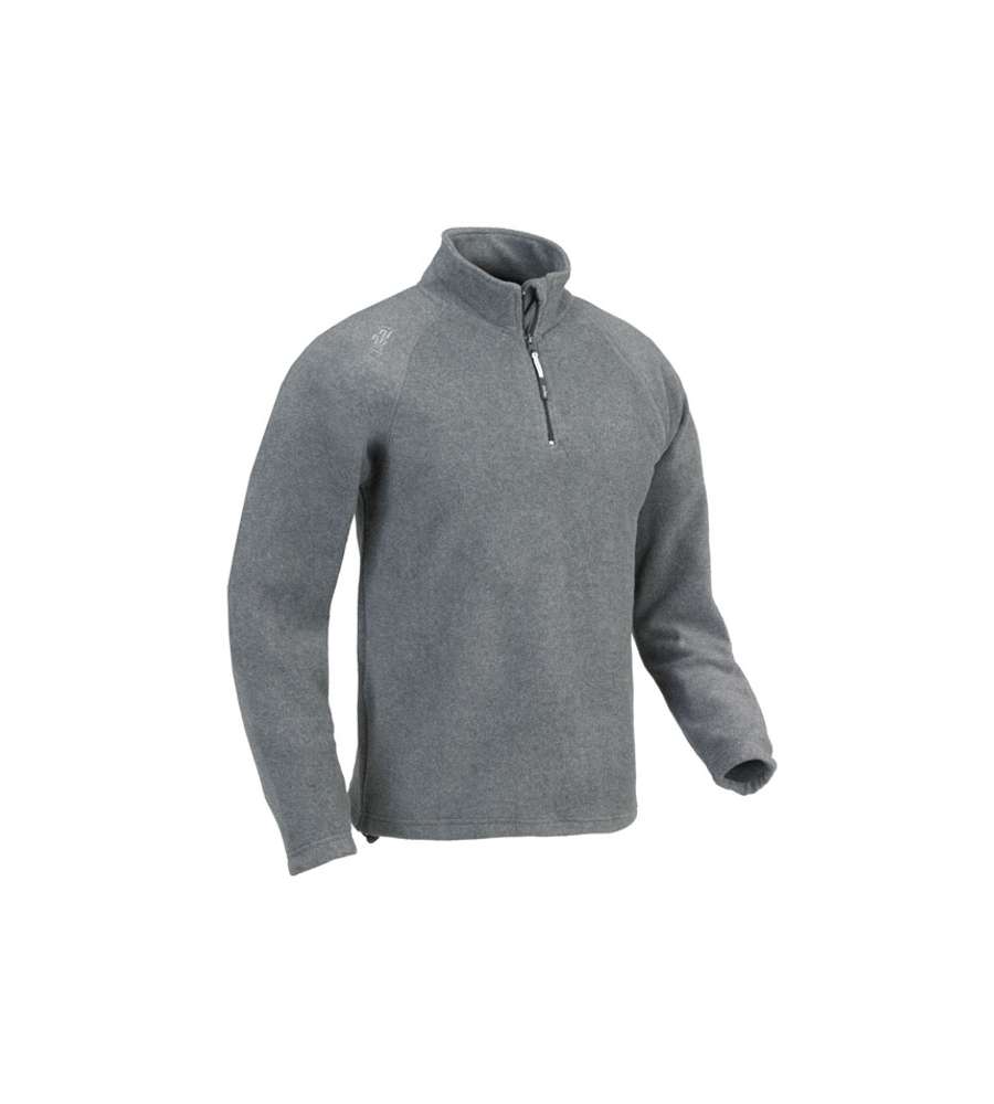 Micropile Zip Corta Grigio Xxl        Monviso Issa