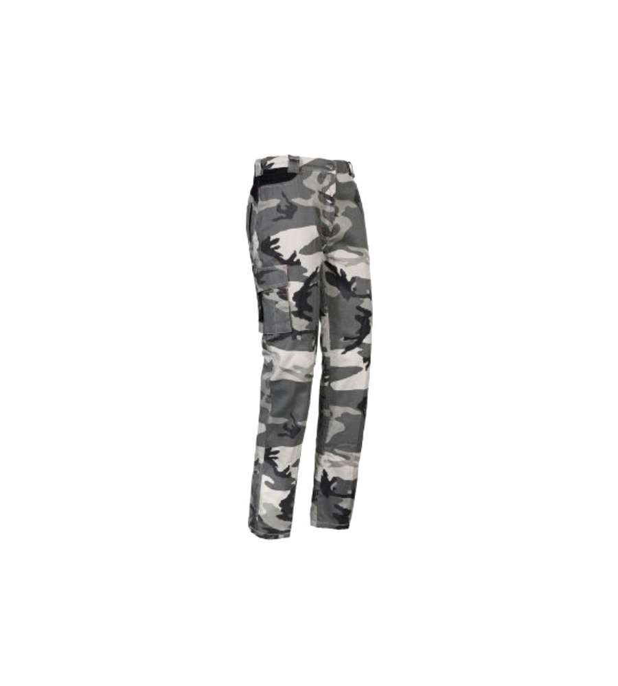 Pantalone Cotone Inverno Grigio S    Mimetico Issa