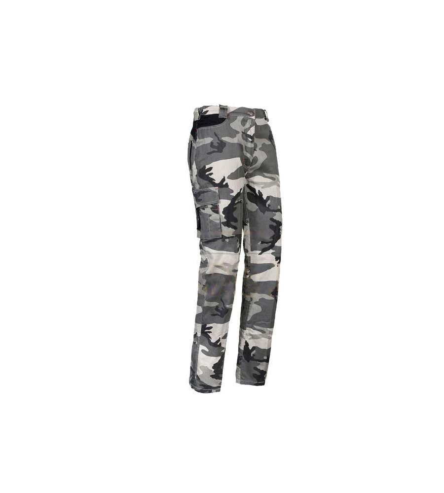 Pantalone Cotone Grigio L            Mimetico Issa