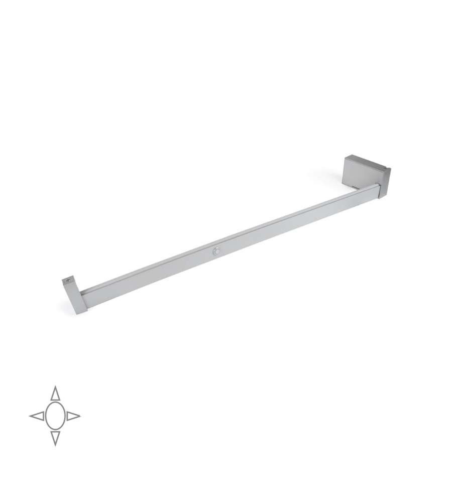 Emuca Barra appendiabili per armadi con LED regolabile