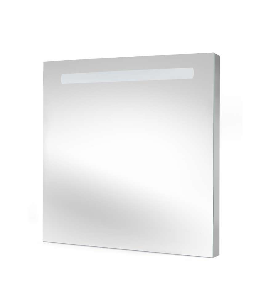 Emuca Specchio da bagno Pegasus con illuminazione LED frontale