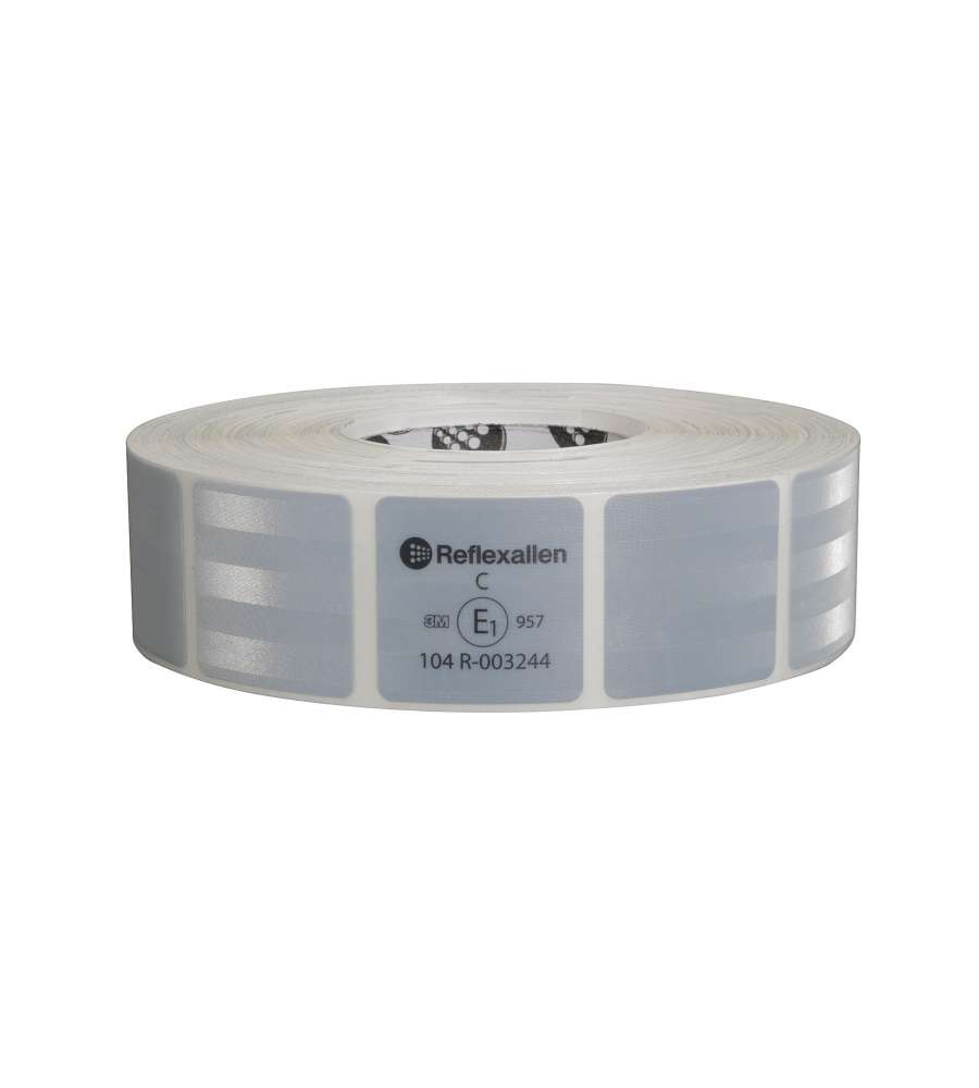 Value, Nastro Segnaletico Di Sicurezza Per Superfici Telonate - 50 M - Bianco