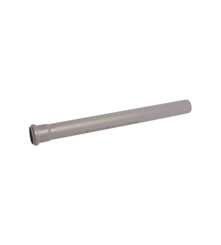 Tubo scarico polipropilene D.110 mm L.100 cm con guarnizione